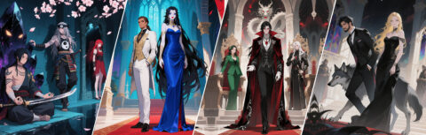 The Bright Sight Characters by Omar Alami Euryeth