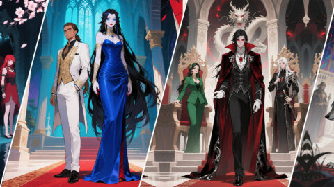 The Bright Sight Characters by Omar Alami Euryeth